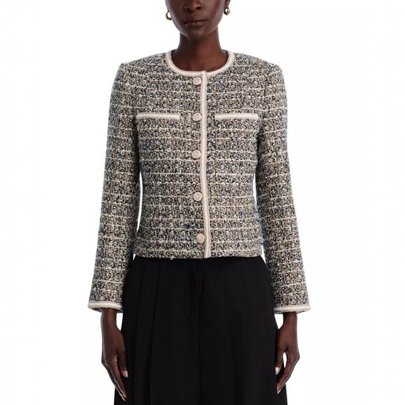 Elie Tahari Jackets & Blazers - Elie Tahari Inara Tweed Jacket, size medium, brand new with tags.